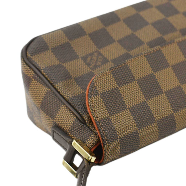 LOUIS VUITTON Recoleta Damier Ebene Brown Shoulder Bag Brown