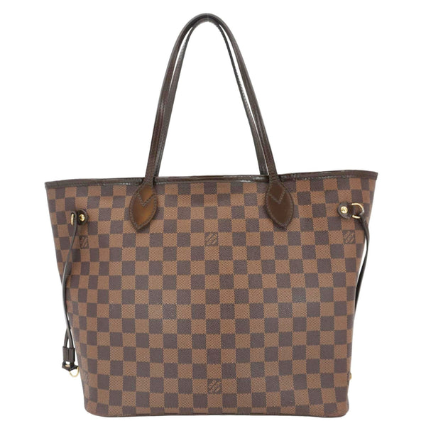 LOUIS VUITTON  Neverfull MM Damier Ebene Shoulder Bag Brown