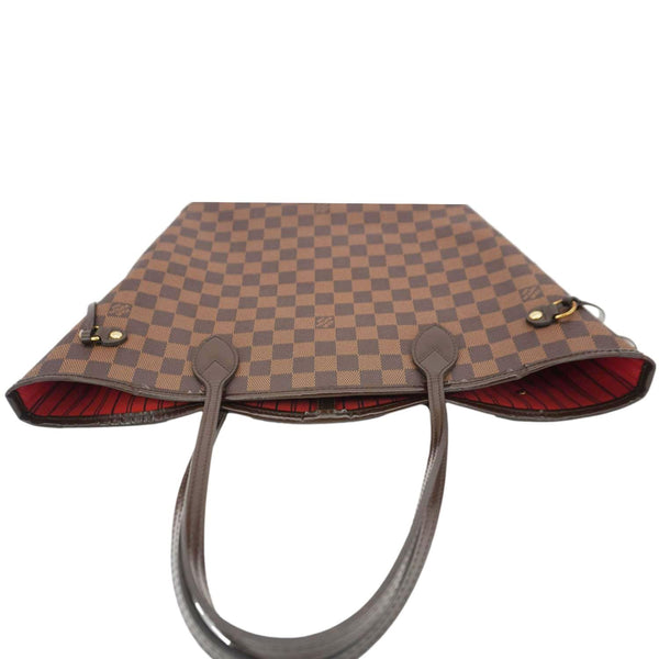 LOUIS VUITTON  Neverfull MM Damier Ebene Shoulder Bag Brown