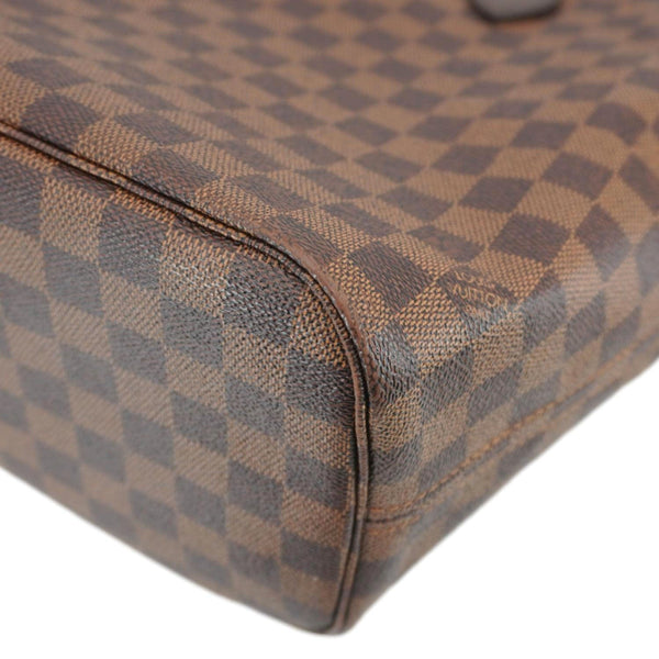 LOUIS VUITTON  Neverfull MM Damier Ebene Shoulder Bag Brown