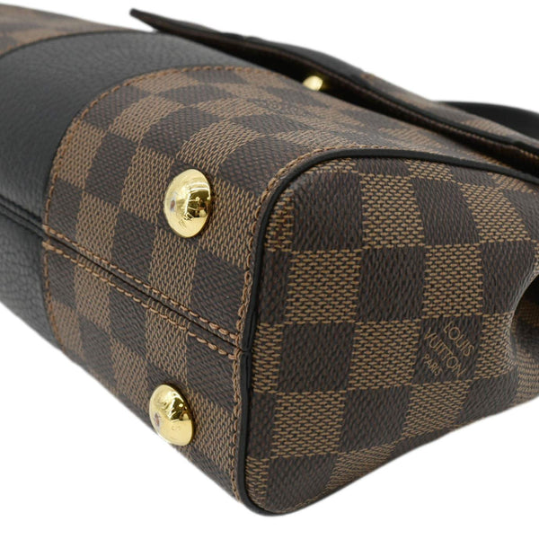 LOUIS VUITTON Bond Street BB Damier Ebene Crossbody Bag Black