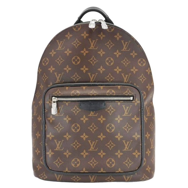 LOUIS VUITTON Josh Monogram Canvas Backpack Bag Brown