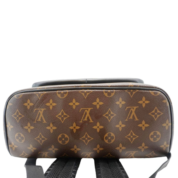 LOUIS VUITTON Josh Monogram Canvas Backpack Bag Brown