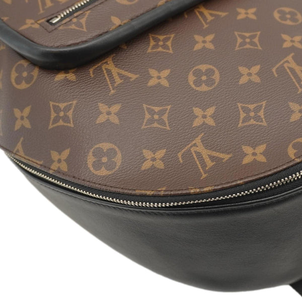 LOUIS VUITTON Josh Monogram Canvas Backpack Bag Brown