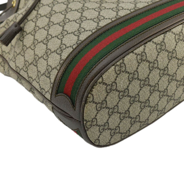 GUCCI Ophidia GG Supreme Canvas Bucket Bag Beige 540457