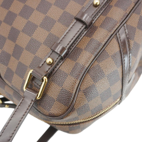 LOUIS VUITTON Rivington Damier Ebene Shoulder Bag Brown