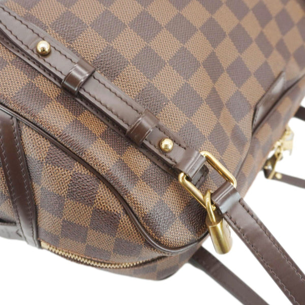 LOUIS VUITTON Rivington Damier Ebene Shoulder Bag Brown