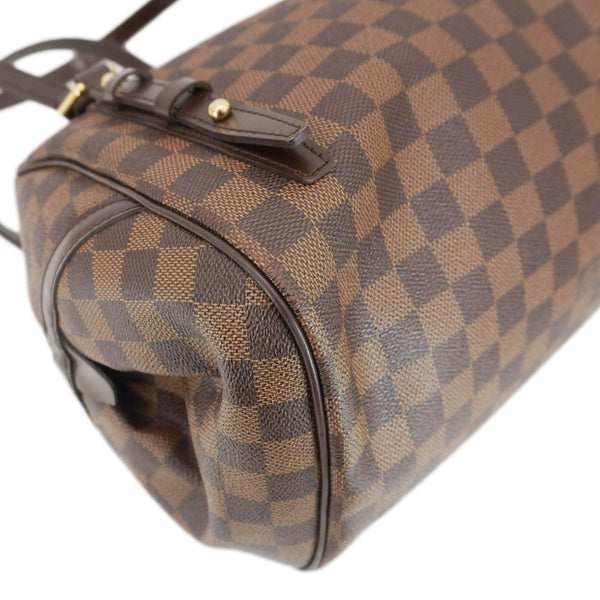 LOUIS VUITTON Rivington Damier Ebene Shoulder Bag Brown