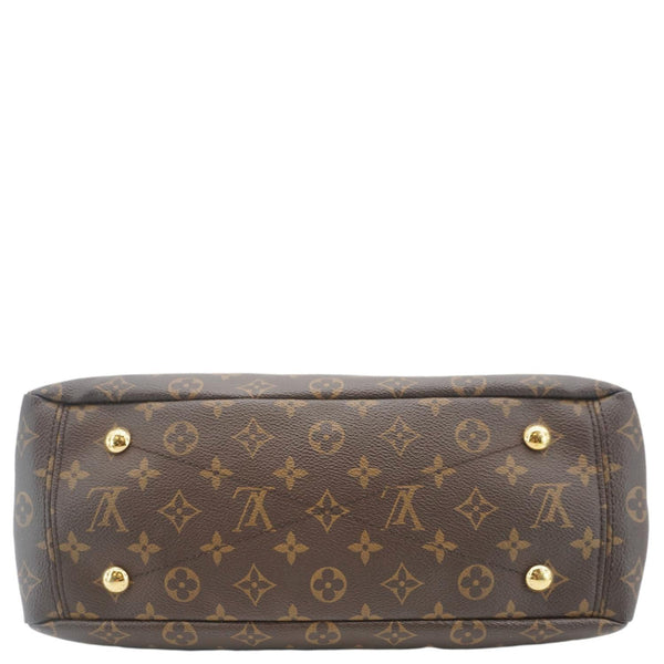 LOUIS VUITTON Pallas Monogram Canvas Crossbody Bag Saffron