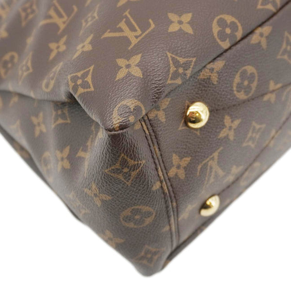 LOUIS VUITTON Pallas Monogram Canvas Crossbody Bag Saffron