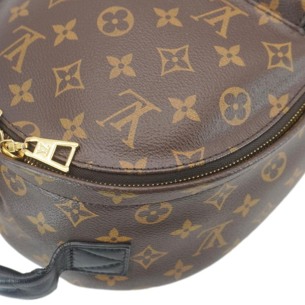 LOUIS VUITTON Palm Springs PM Monogram Canvas Backpack Brown