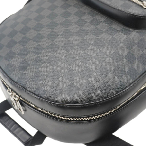 LOUIS VUITTON Josh Damier Graphite Backpack Black