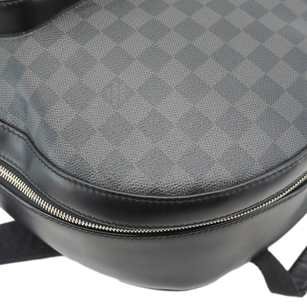 LOUIS VUITTON Josh Damier Graphite Backpack Black