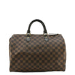 LOUIS VUITTON Speedy 35 Damier Ebene Satchel Bag Brown