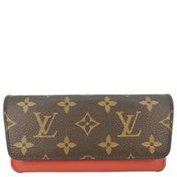 LOUIS VUITTON Woody Monogram Canvas Glasses Case Red