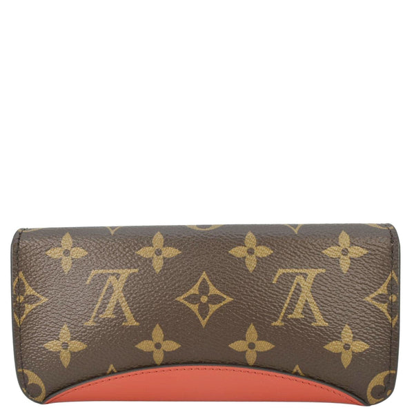 LOUIS VUITTON Woody Monogram Canvas Glasses Case Red