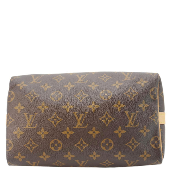 LOUIS VUITTON Speedy 25 Bandouliere Monogram Canvas Shoulder Bag Brown