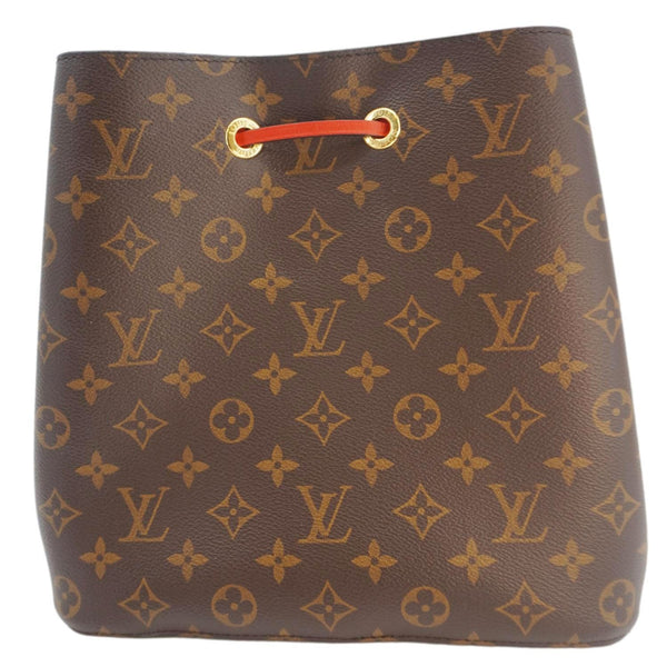 LOUIS VUITTON Neonoe MM Monogram Canvas Shoulder Bag Brown