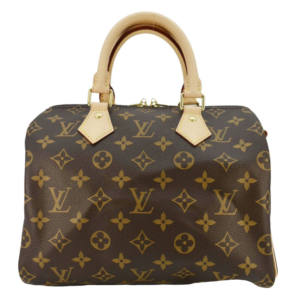 LOUIS VUITON Speedy 25 Bandouliere Monogram Canvas Shoulder Bag Brown