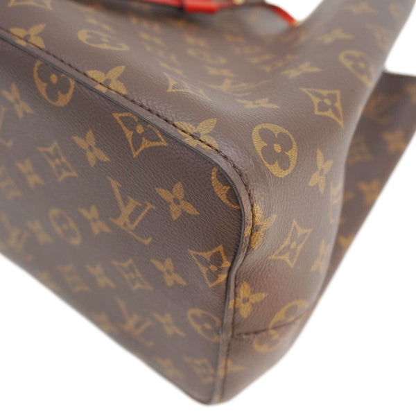 LOUIS VUITTON Neonoe MM Monogram Canvas Shoulder Bag Brown