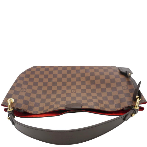 LOUIS VUITTON Graceful MM Monogram Canvas Shoulder Bag Brown