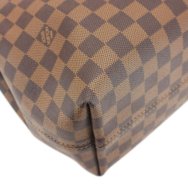 LOUIS VUITTON Graceful MM Monogram Canvas Shoulder Bag Brown