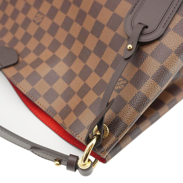 LOUIS VUITTON Graceful MM Monogram Canvas Shoulder Bag Brown