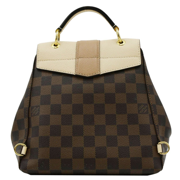 LOUIS VUITTON Clapton Damier Ebene Backpack Bag Creme Beige