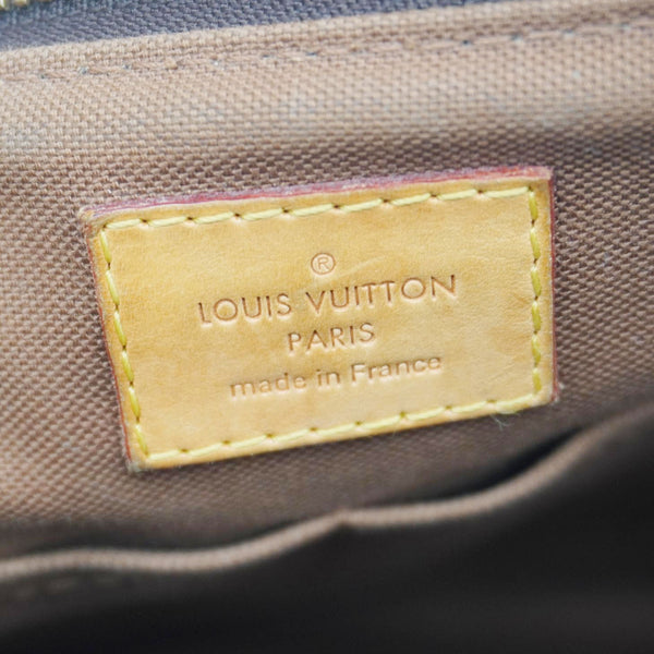 LOUIS VUITTON Palermo PM Monogram Canvas Shoulder Bag Brown