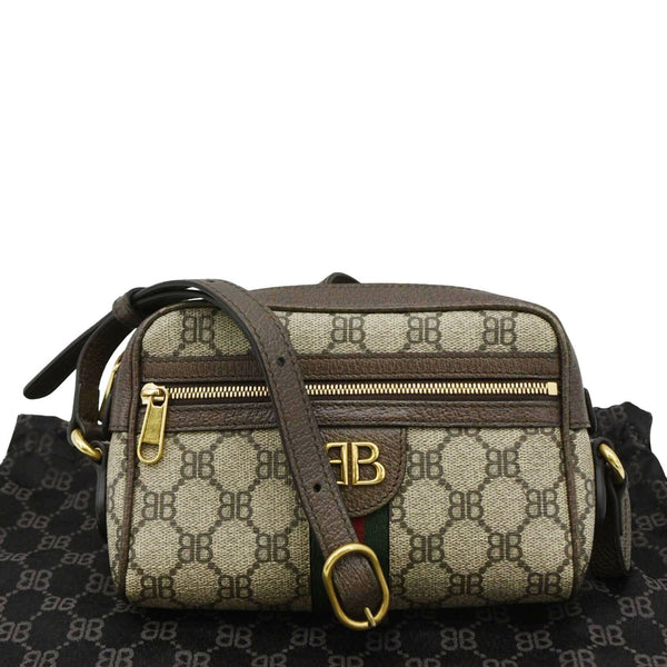 GUCCI X BALENCIAGA The Hacker Project Web BB Supreme Camera Bag Beige 680128