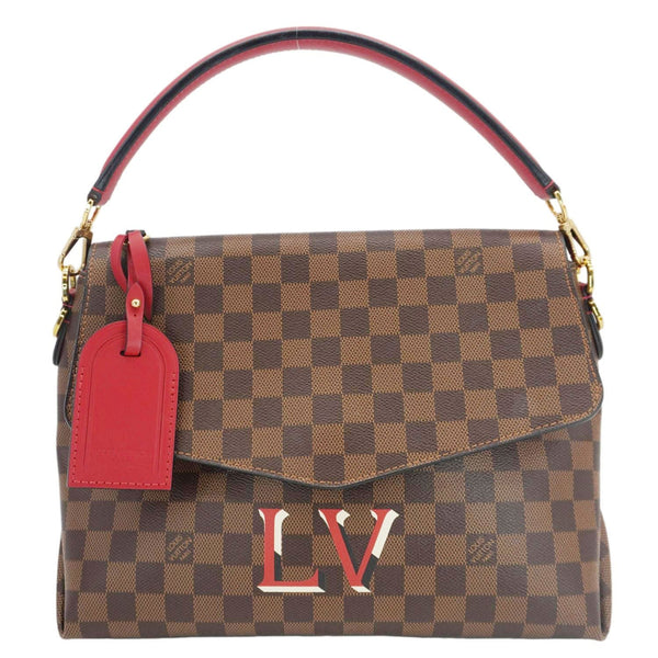 LOUIS VUITTON Beaubourg Damier Ebene Shoulder Bag Brown