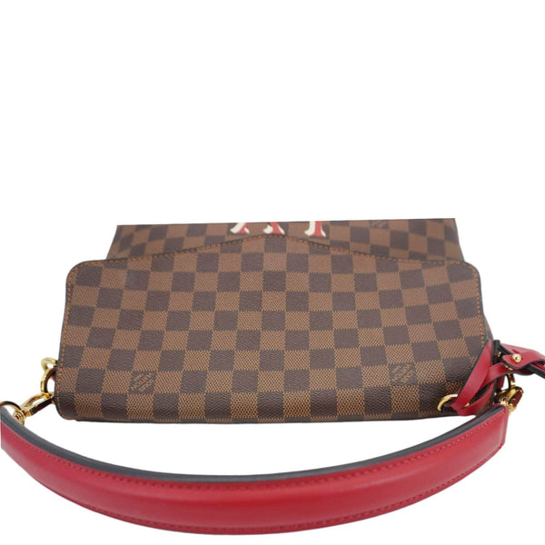 LOUIS VUITTON Beaubourg Damier Ebene Shoulder Bag Brown