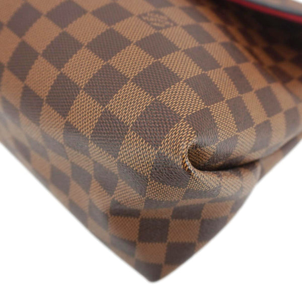 LOUIS VUITTON Beaubourg Damier Ebene Shoulder Bag Brown