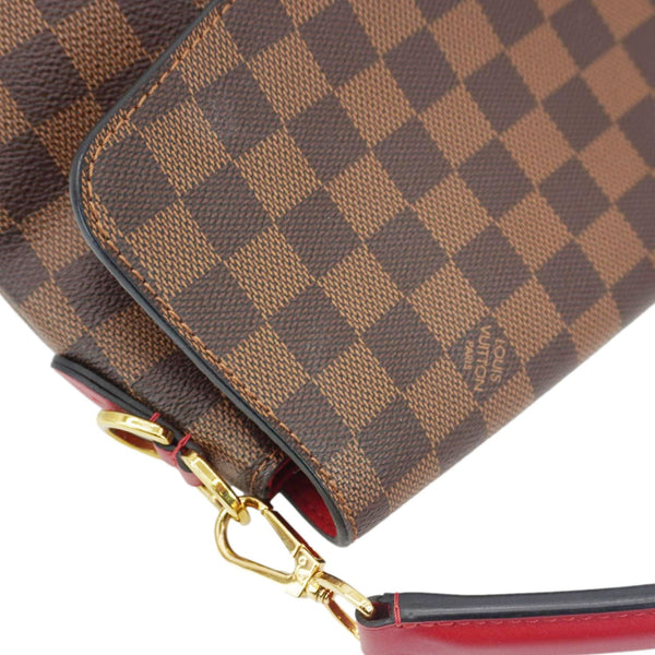 LOUIS VUITTON Beaubourg Damier Ebene Shoulder Bag Brown