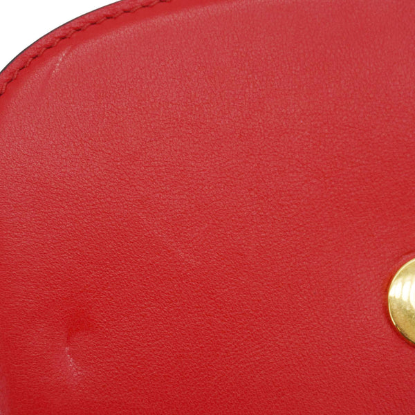 VALENTINO Garavani Supervee Leather Crossbody Bag Red