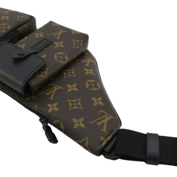 LOUIS VUITTON Christopher Monogram Macassar Bumbag Brown