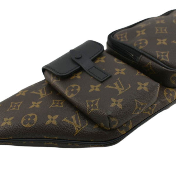 LOUIS VUITTON Christopher Monogram Macassar Bumbag Brown