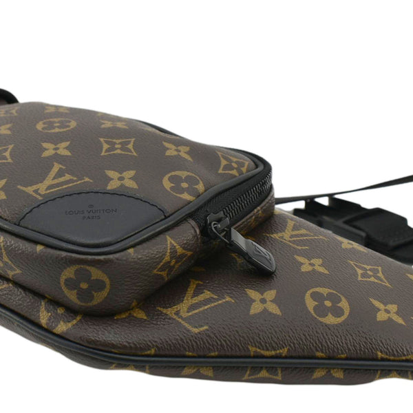 LOUIS VUITTON Christopher Monogram Macassar Bumbag Brown