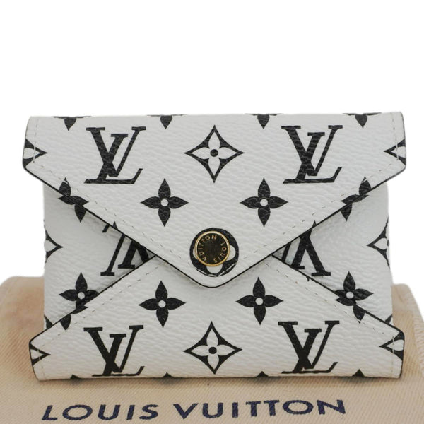 LOUIS VUITTON Kirigami Small Monogram Toile Canvas Pochette White