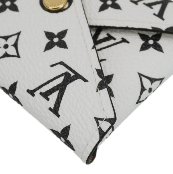 LOUIS VUITTON Kirigami Small Monogram Toile Canvas Pochette White