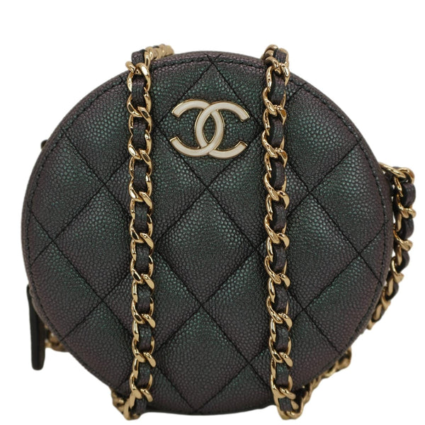 Chanel Round Clutch with Chain