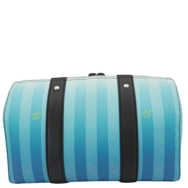 LOUIS VUITTON City Keepall Damier Stripes Shoulder Bag Gradient Blue