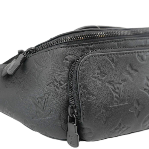 LOUIS VUITTON Rush Monogram Shadow Leather Bumbag Black