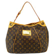 LOUIS VUITTON Galliera PM Monogram Canvas Shoulder Bag Brown