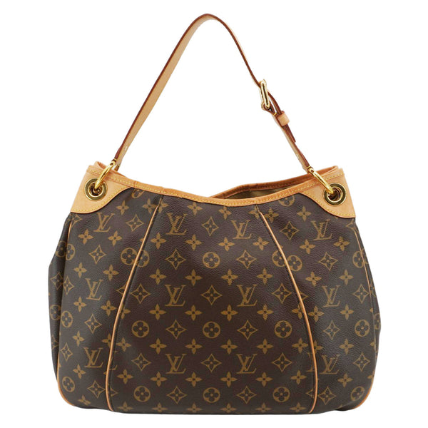 LOUIS VUITTON Galliera PM Monogram Canvas Shoulder Bag Brown