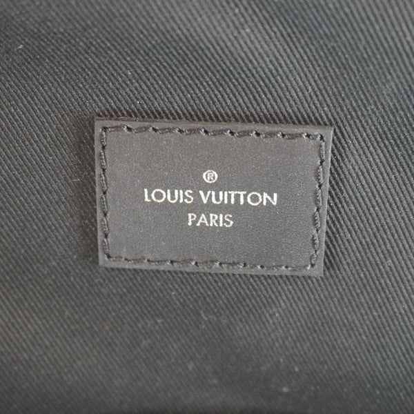 LOUIS VUITTON Avenue Sling Damier Infini Leather Backpack Bag Black