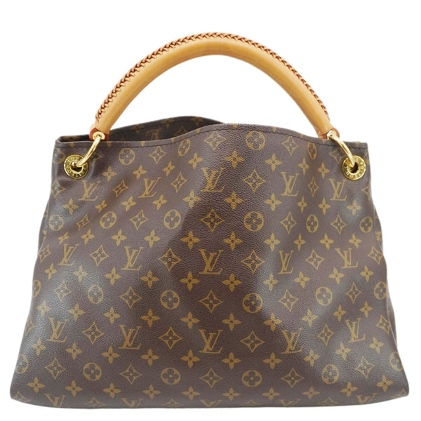 LOUIS VUITTON Artsy MM Monogram Canvas Hobo Bag Brown