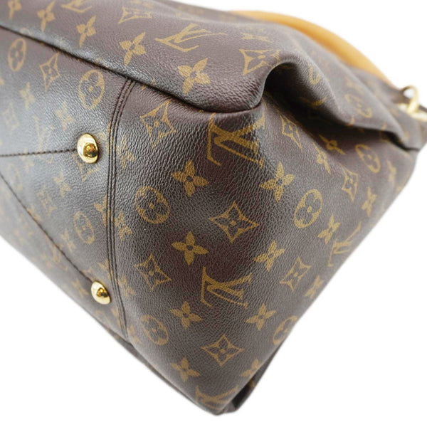 LOUIS VUITTON Artsy MM Monogram Canvas Hobo Bag Brown