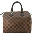 LOUIS VUITTON Speedy 25 Damier Ebene Satchel Bag Brown