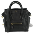 Celine Calfskin Luggage Bag Black